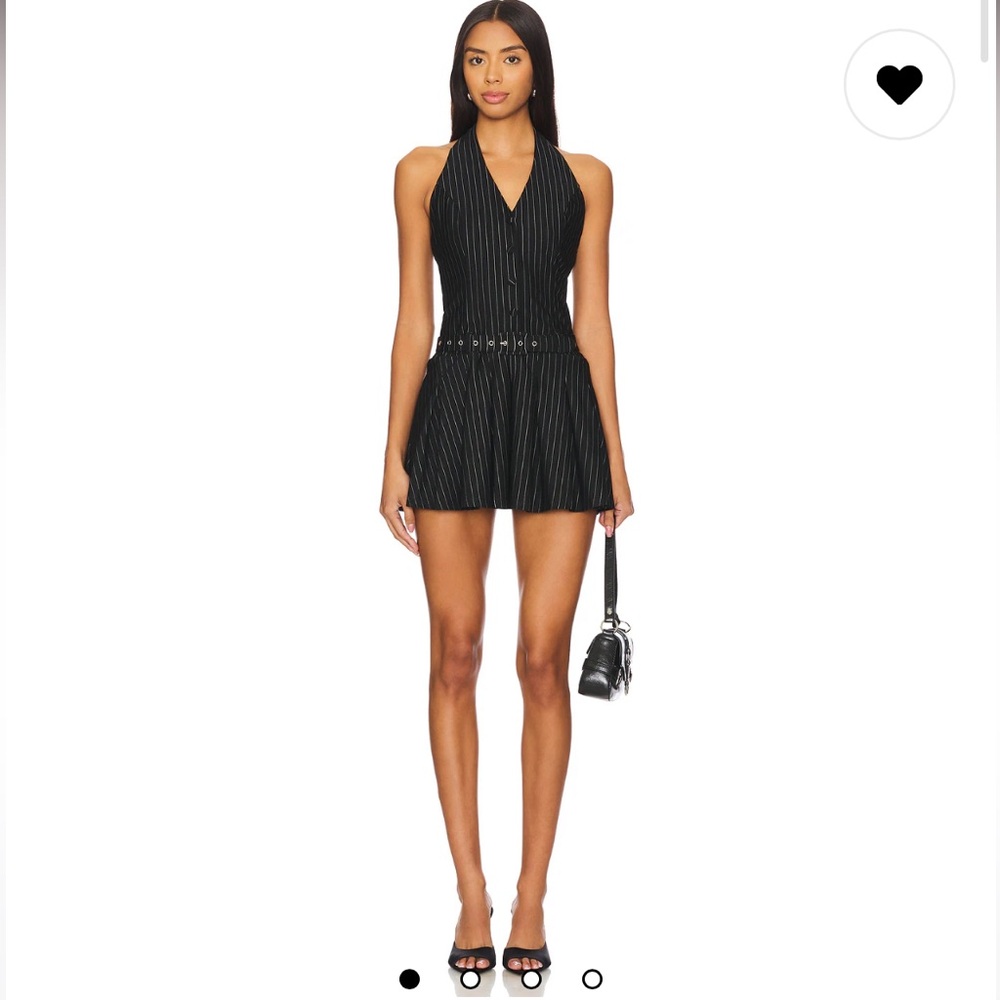 Revolve Net Mini Dress in Black Size Medium superdown